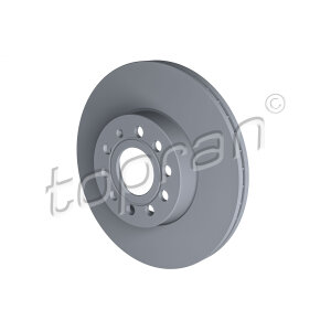 BRAKE DISC FRONT - 288mm - DRILLED - GOLF-6-7/JETTA/A3/TOURAN