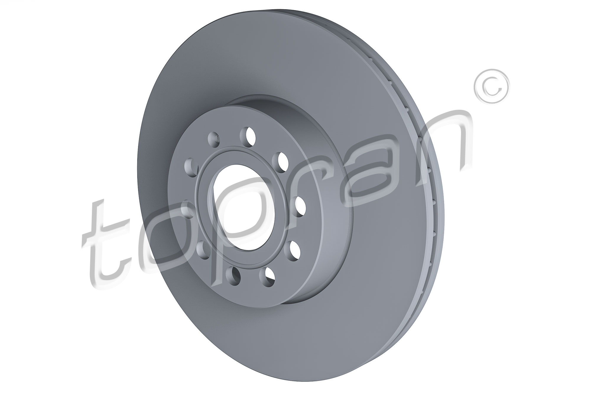 BRAKE DISC FRONT - 288mm - DRILLED - GOLF-6-7/JETTA/A3/TOURAN
