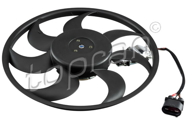 Left Side Auxiliary Engine Cooling Fan Motor 7L0959455F For Audi Q7 VW Touareg Cayanne