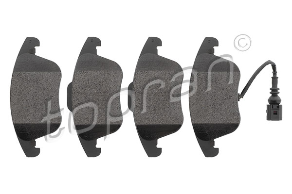BRAKE PAD FRONT - TIGUAN/PASSAT/Q3 - 2011-->>