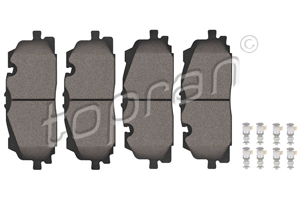 Brake pad set, disc brake AUDI A4 B9 S4 A5 S5 A6 A7 A8 Q5 Q6 Q7 4MB Q8 VW TOUAREG