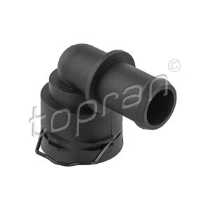 Coupling piece, radiator hose, with clamp, with seal FOR AUDI A3,TT,Q3,A1,Q2,8VM